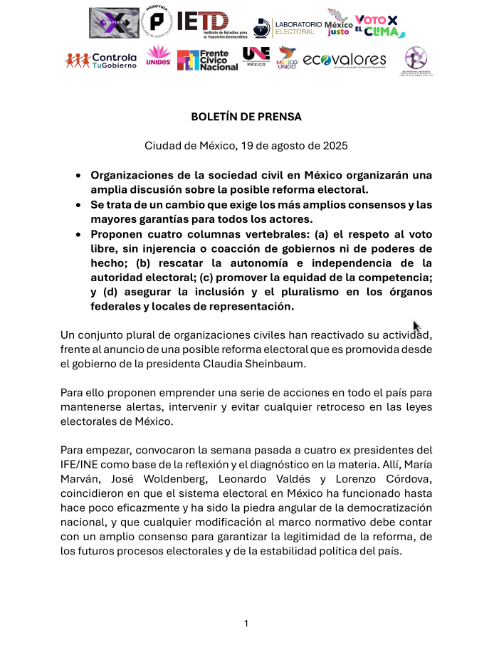 boletin de prensa